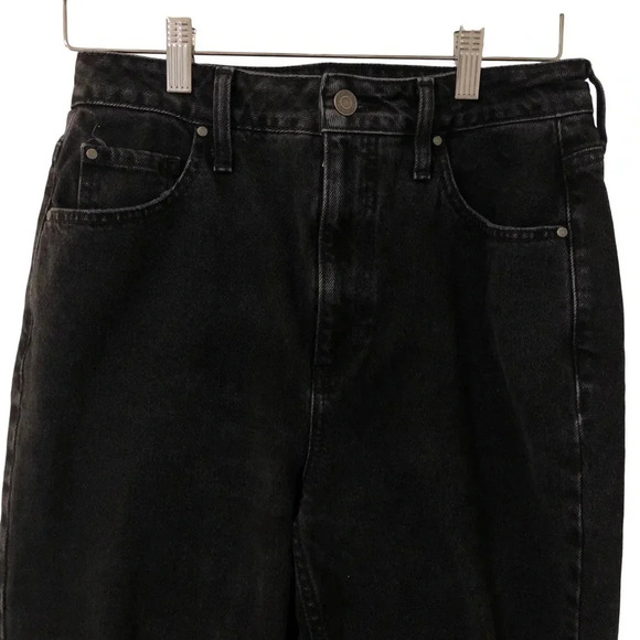 3/$25 ❥ Guess Straight Leg Size 28 Distressed Black Jeans  Women's Edgy Feminine - Picture 4 of 11